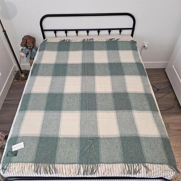 Biddy Murphy Pure New Wool Throw Blanket 51"x71" Woven In Ireland By John Hanley - Picture 1 of 3